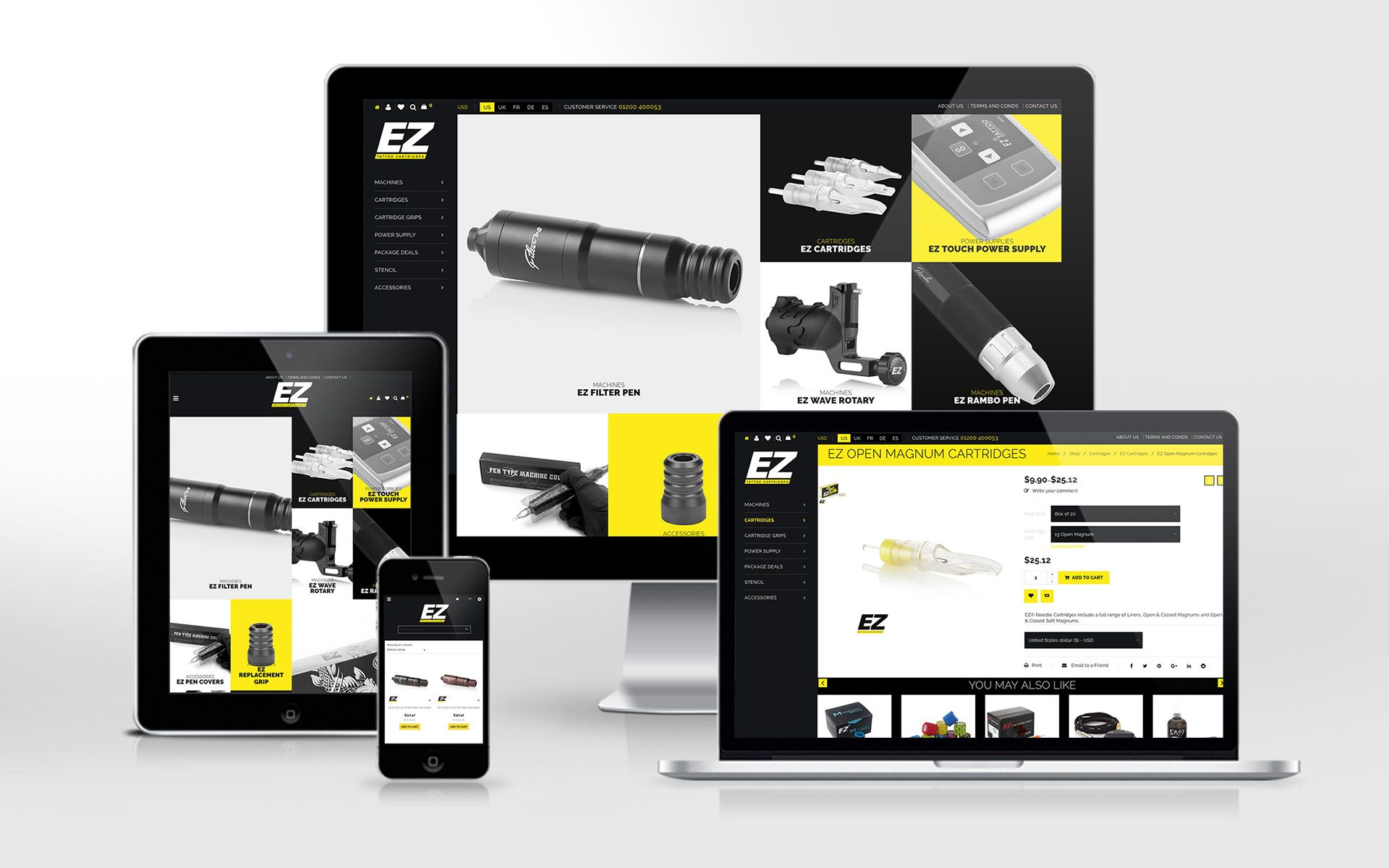 EZ Tattoo Cartridges Daedalus.Swiss Atelier de Design Graphique & 